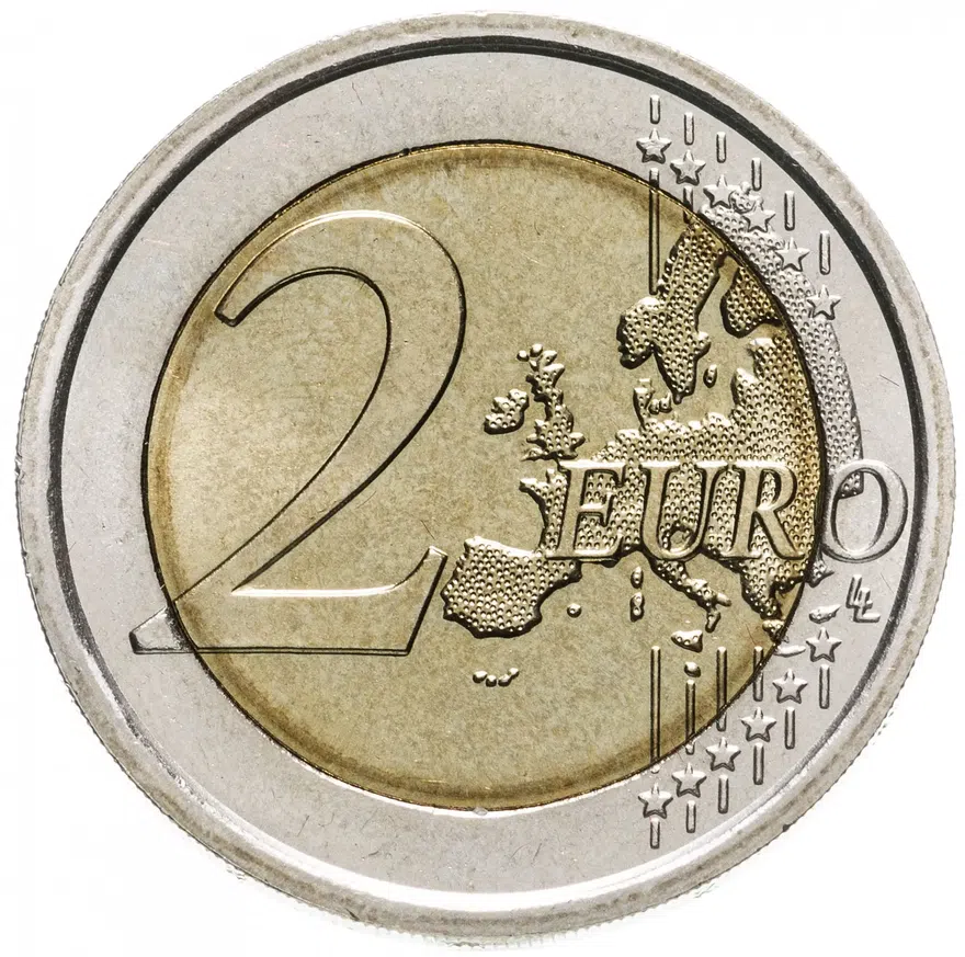 Ватикан 2 евро 2012 Бенедикт XVI, реверс