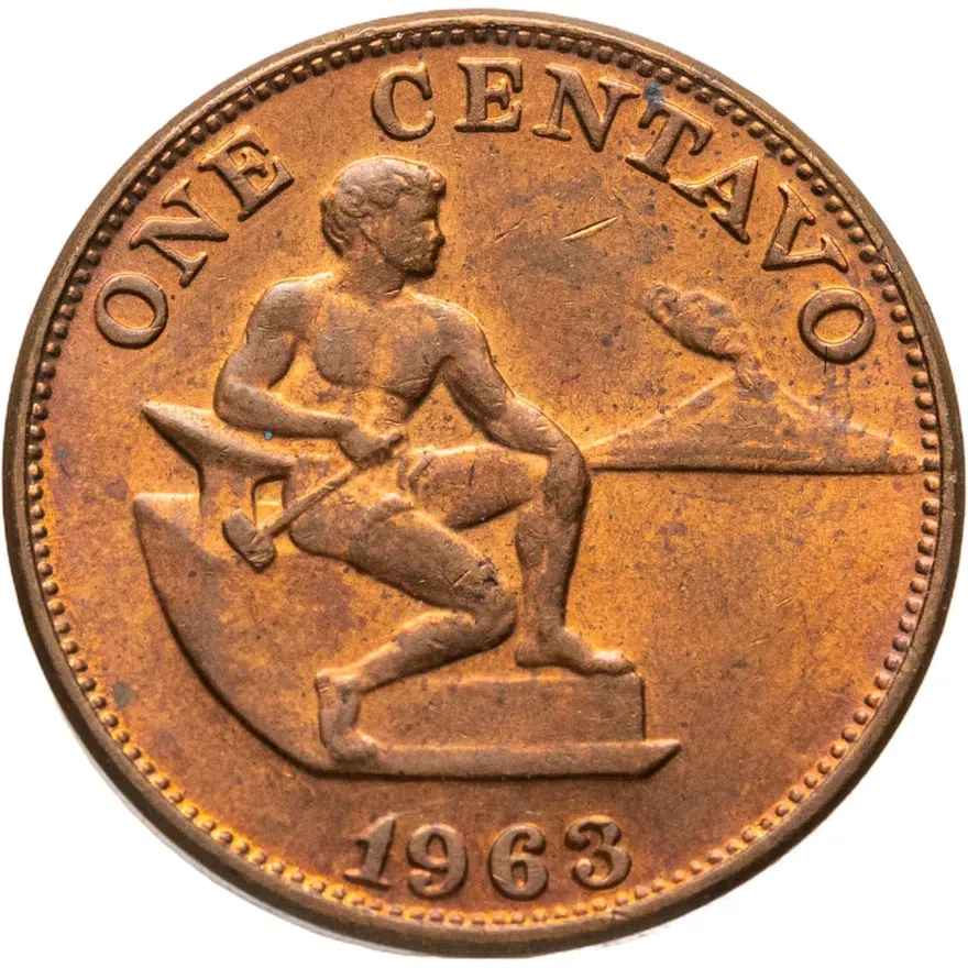 Филиппины 1 сентаво (centavo) 1963