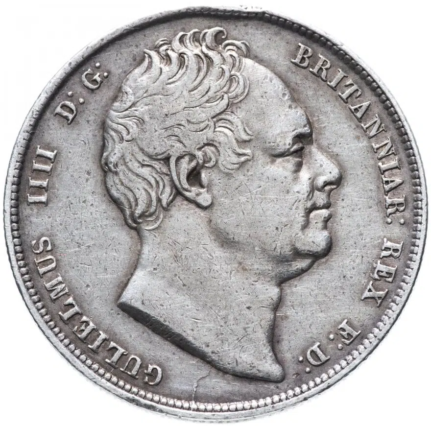 Великобритания 1/2 кроны (crown) 1835