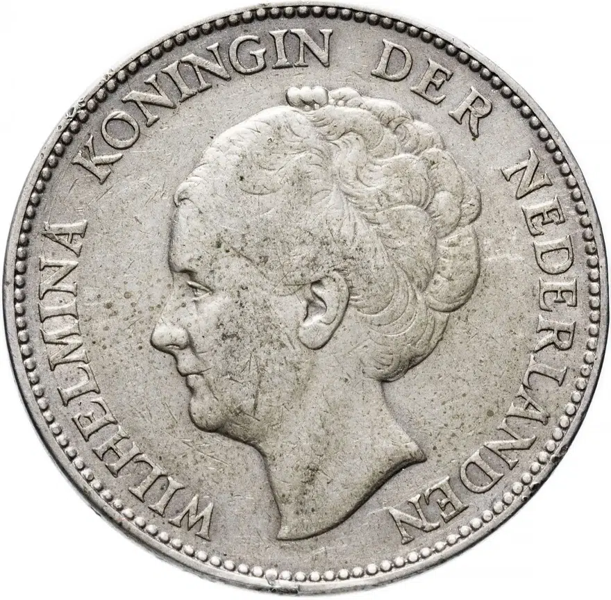 Нидерланды 1 гульден (gulden) 1930, реверс