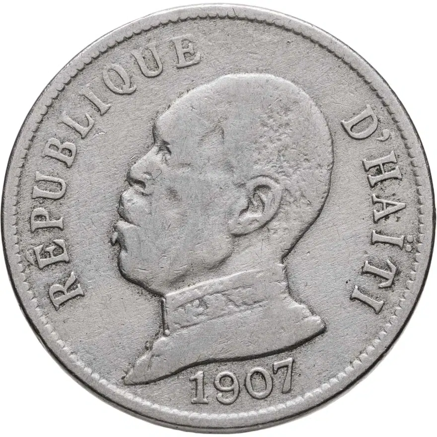 Гаити 50 сантимов (centimes) 1907