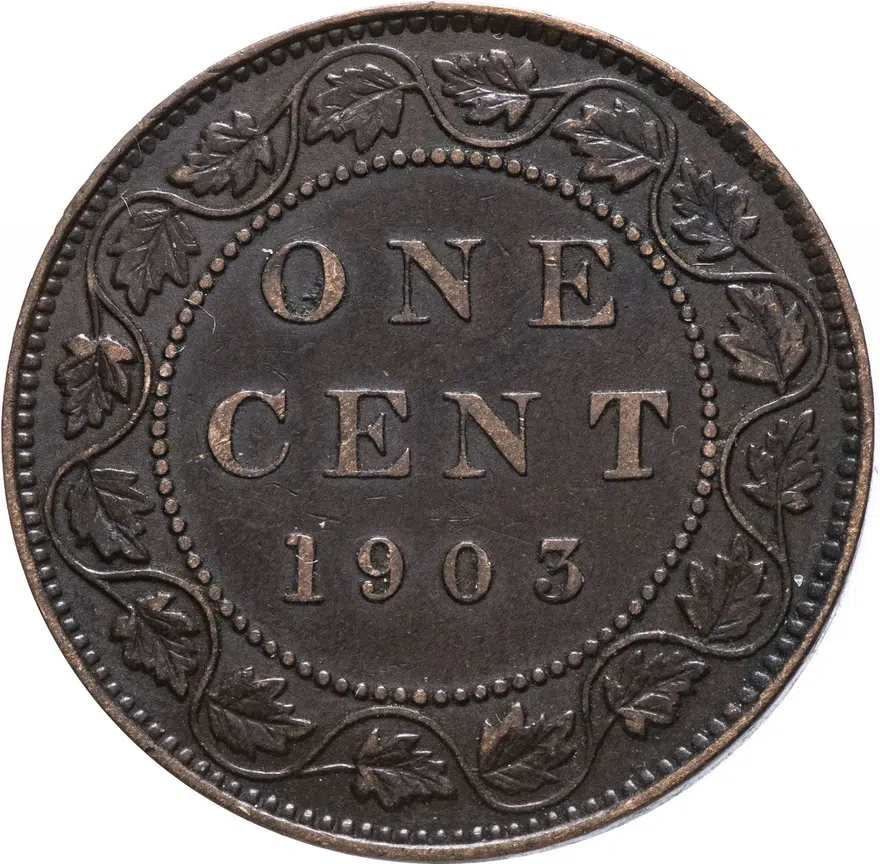 Канада 1 цент (cent) 1903