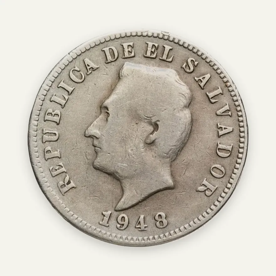 Сальвадор 5 сентаво (centavos) 1948