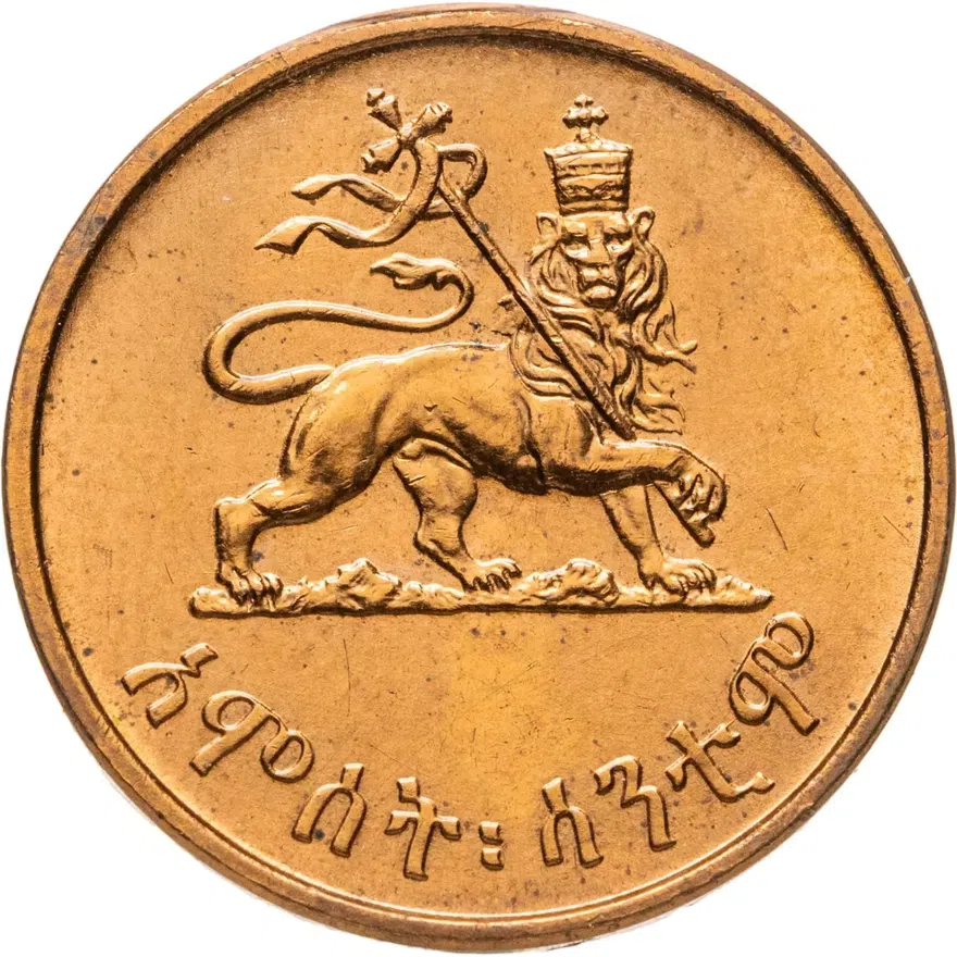 Эфиопия 5 центов (cents) 1944