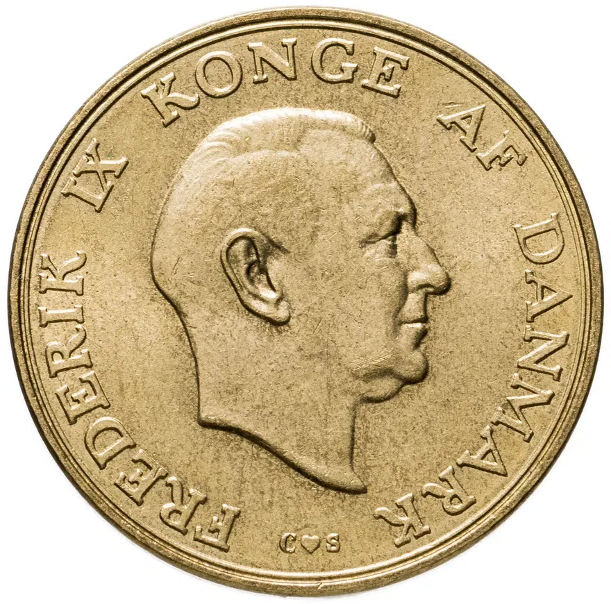 Дания 1 крона (krone) 1957