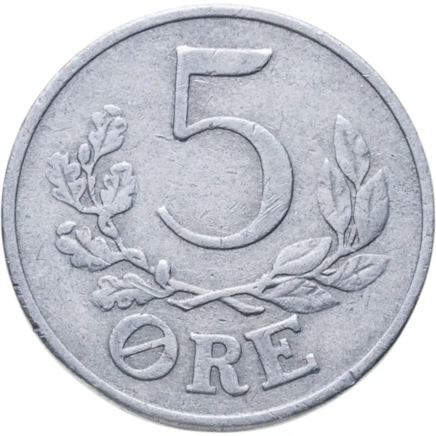 Дания 5 эре 1941