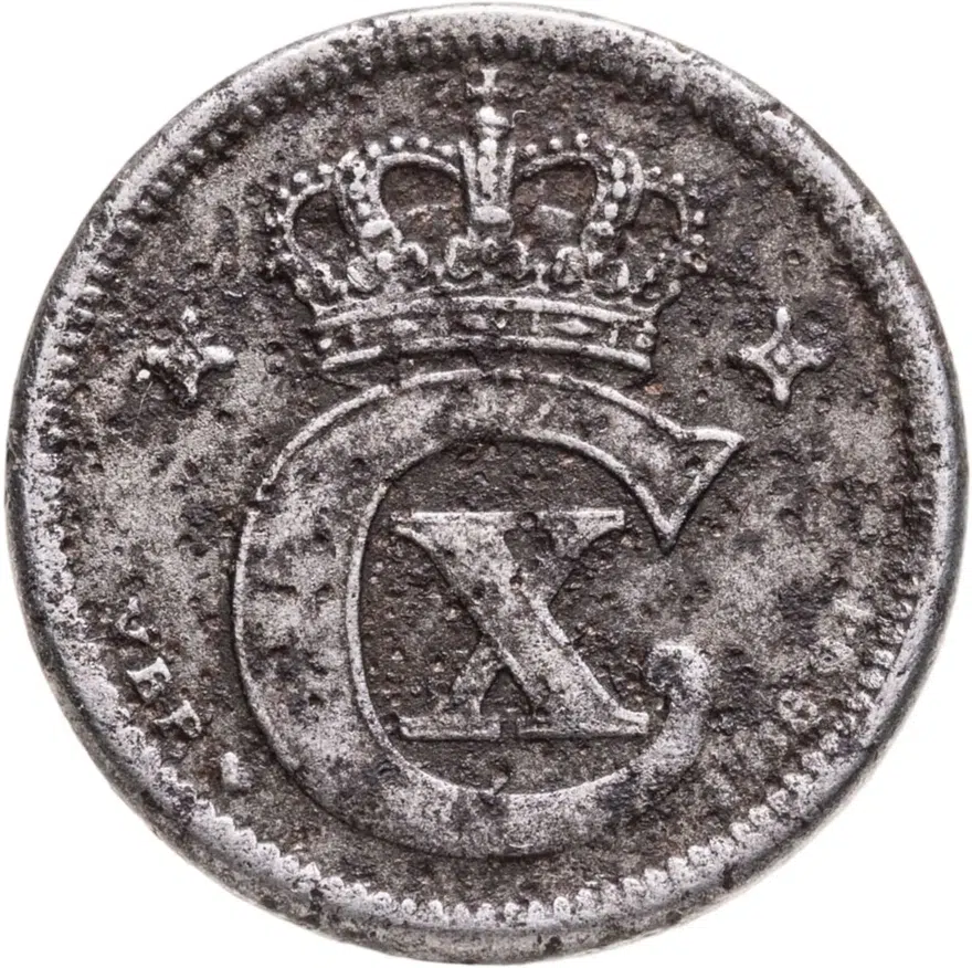 Дания 1 эре (ore) 1918