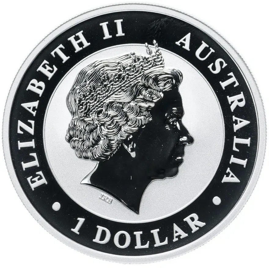 Австралия 1 доллар (dollar) 2013 "Австралийский коала", реверс