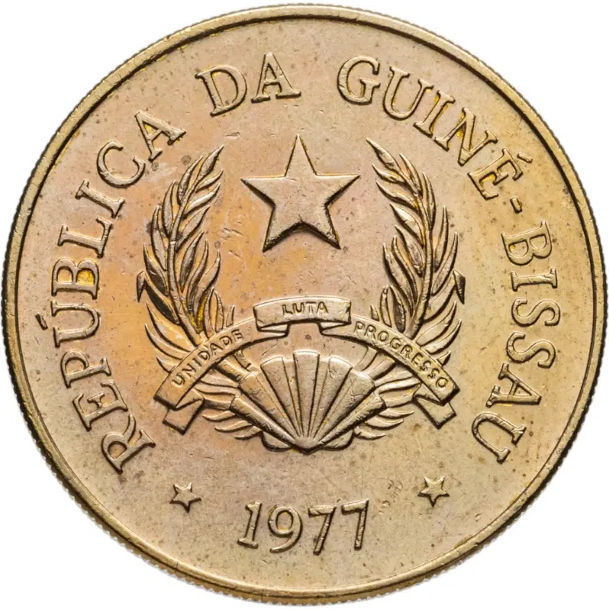 Гвинея-Бисау 2 1/2 песо (pesos) 1977