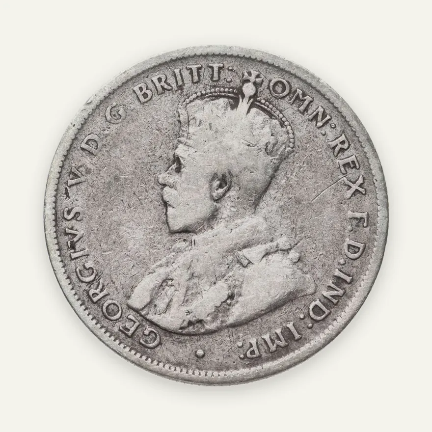 Австралия 2 шиллинга (флорин, shillings) 1925, реверс