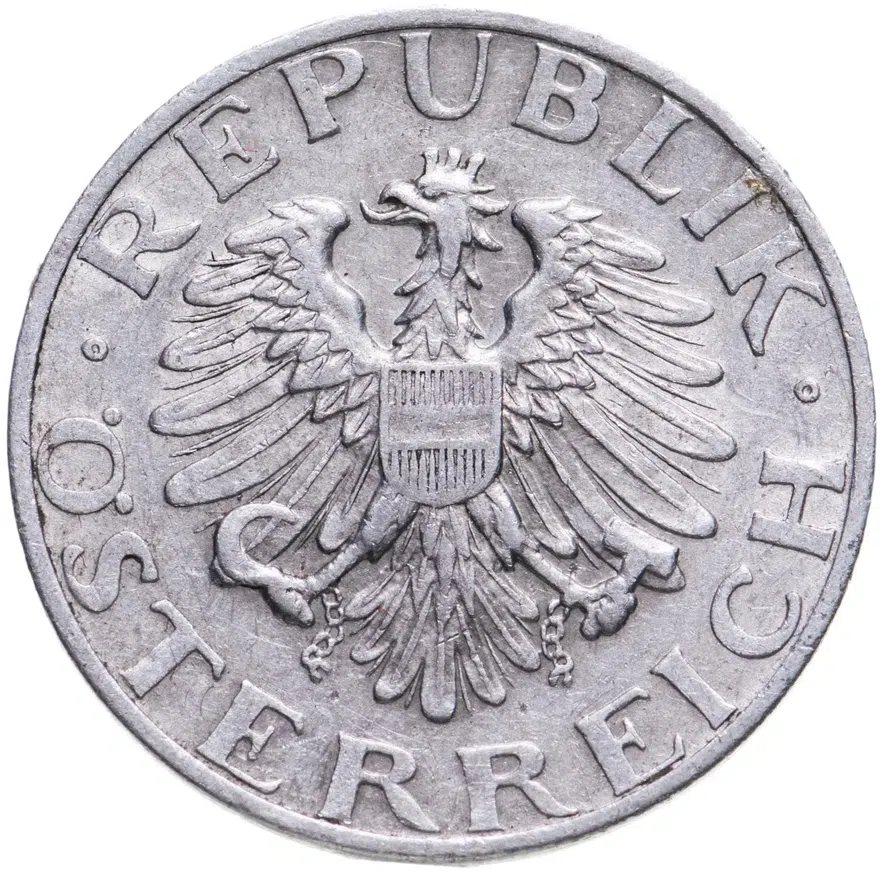 Австрия 2 шиллинга (schilling) 1946, реверс