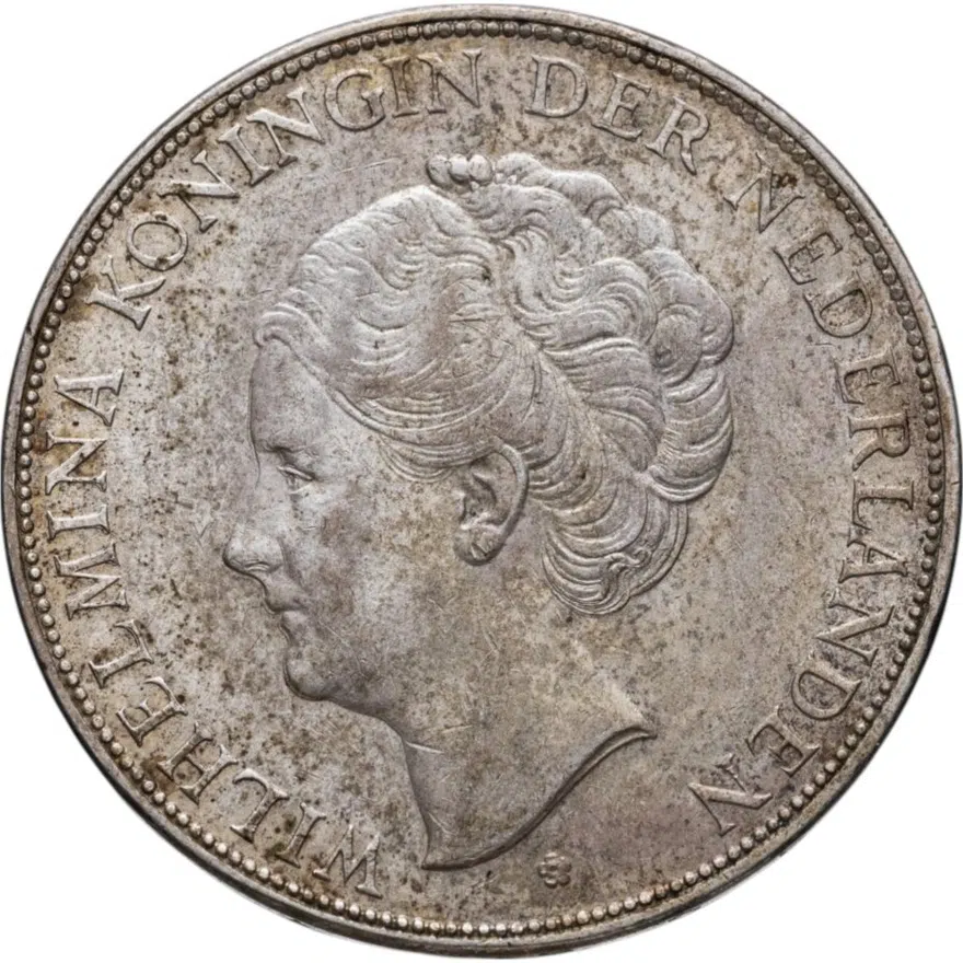 Нидерланды 2 1/2 гульдена (gulden) 1931