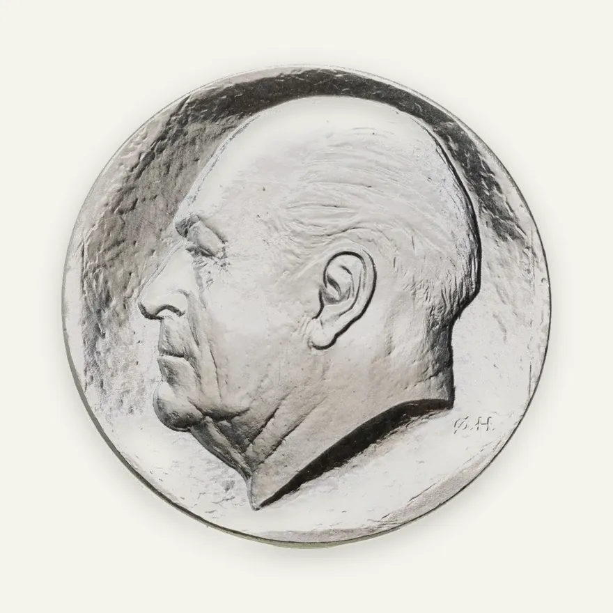 Норвегия 50 крон (kroner) 1978  75 лет со для рождения Короля Улафа V, реверс