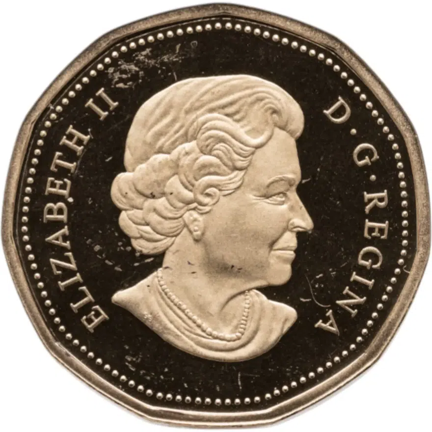 Канада 1 доллар (dollar) 2004, реверс