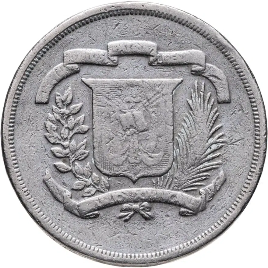 Доминикана 5 сентаво (centavos) 1978