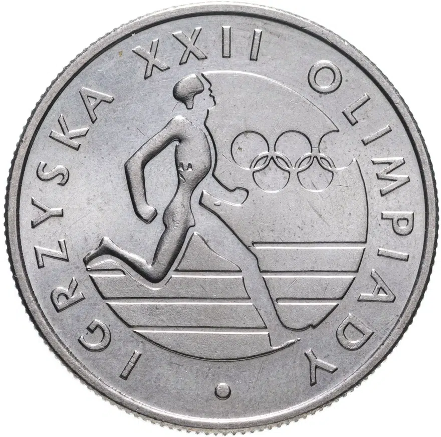 Польша 20 злотых (zlotych) 1980  XXII летние Олимпийские Игры, Москва 1980
