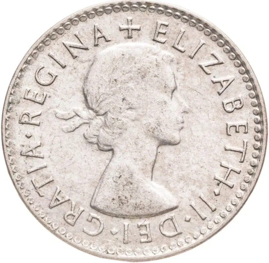 Австралия 3 пенса (pence) 1954, аверс