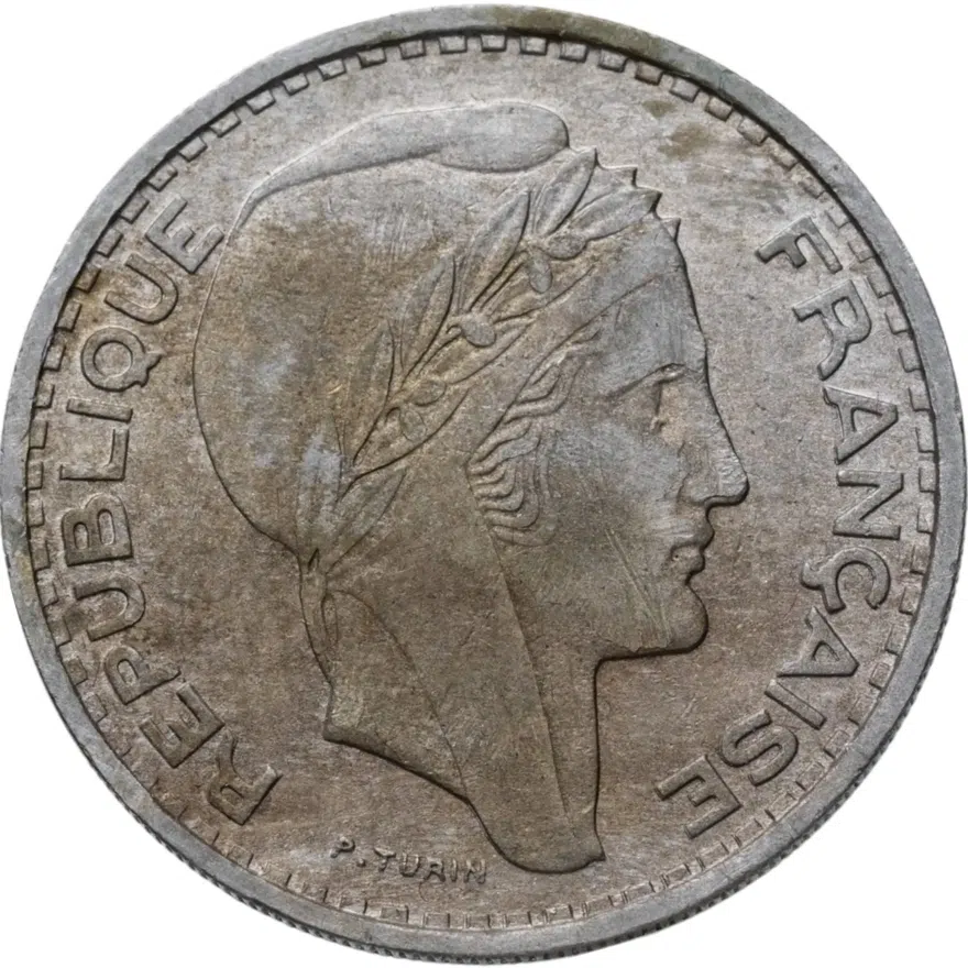 Алжир 100 франков (francs) 1952