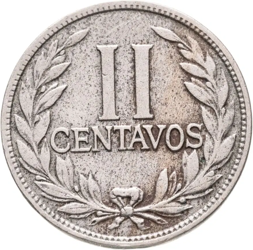 Колумбия 2 сентаво (centavos) 1938, реверс