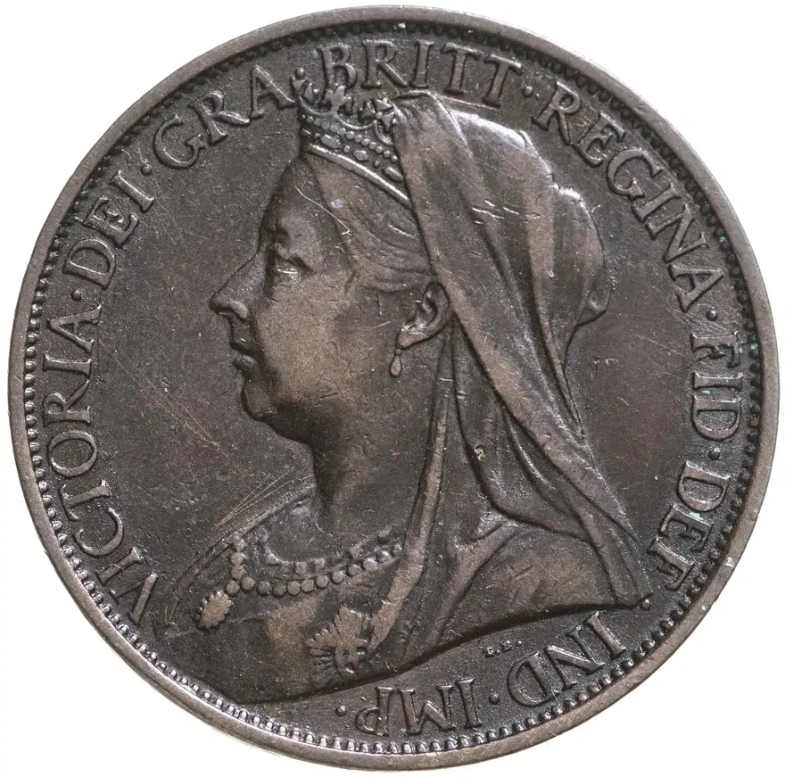 Великобритания 1 пенни (penny) 1899