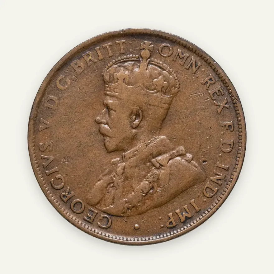 Австралия 1 пенни (penny) 1922, реверс