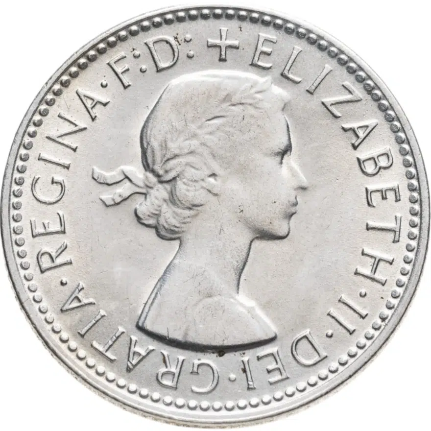Австралия 1 шиллинг (shilling) 1963, реверс