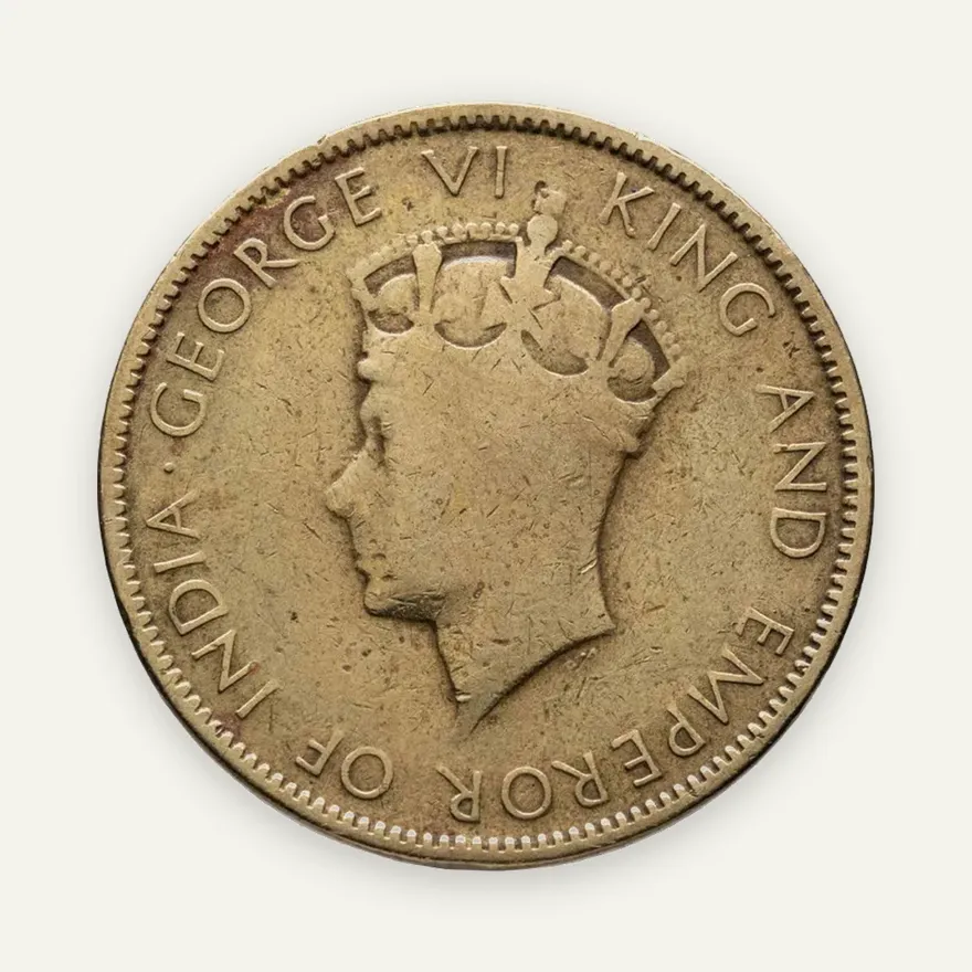 Ямайка 1 пенни (penny) 1937, реверс