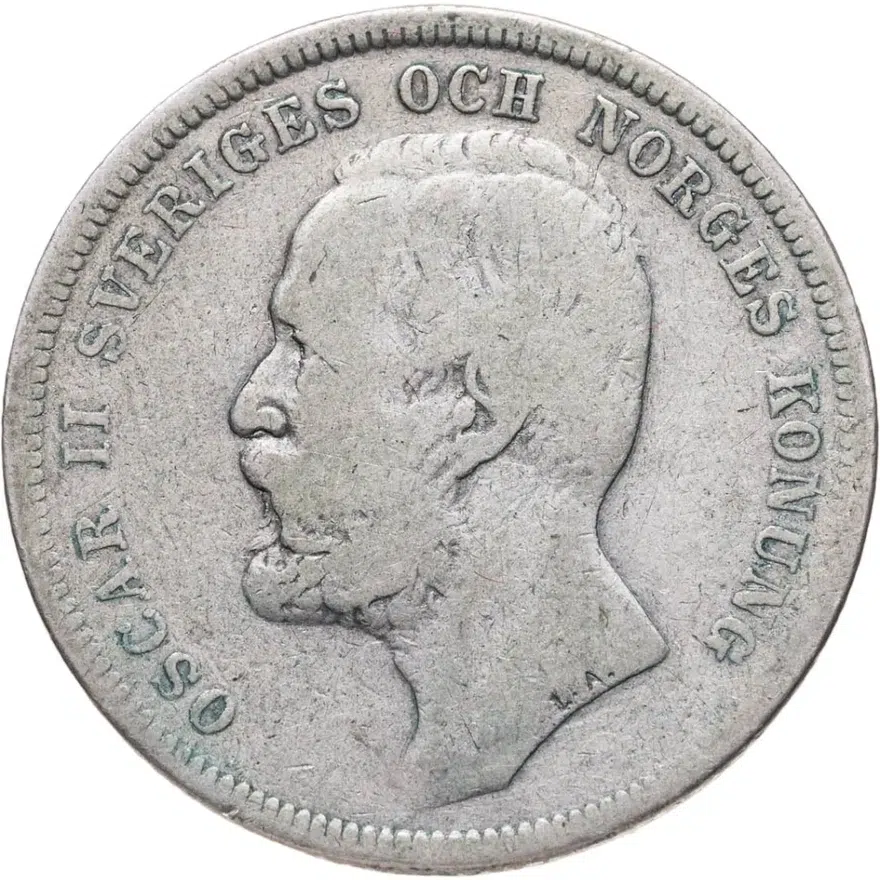 Швеция 1 крона (krona) 1898