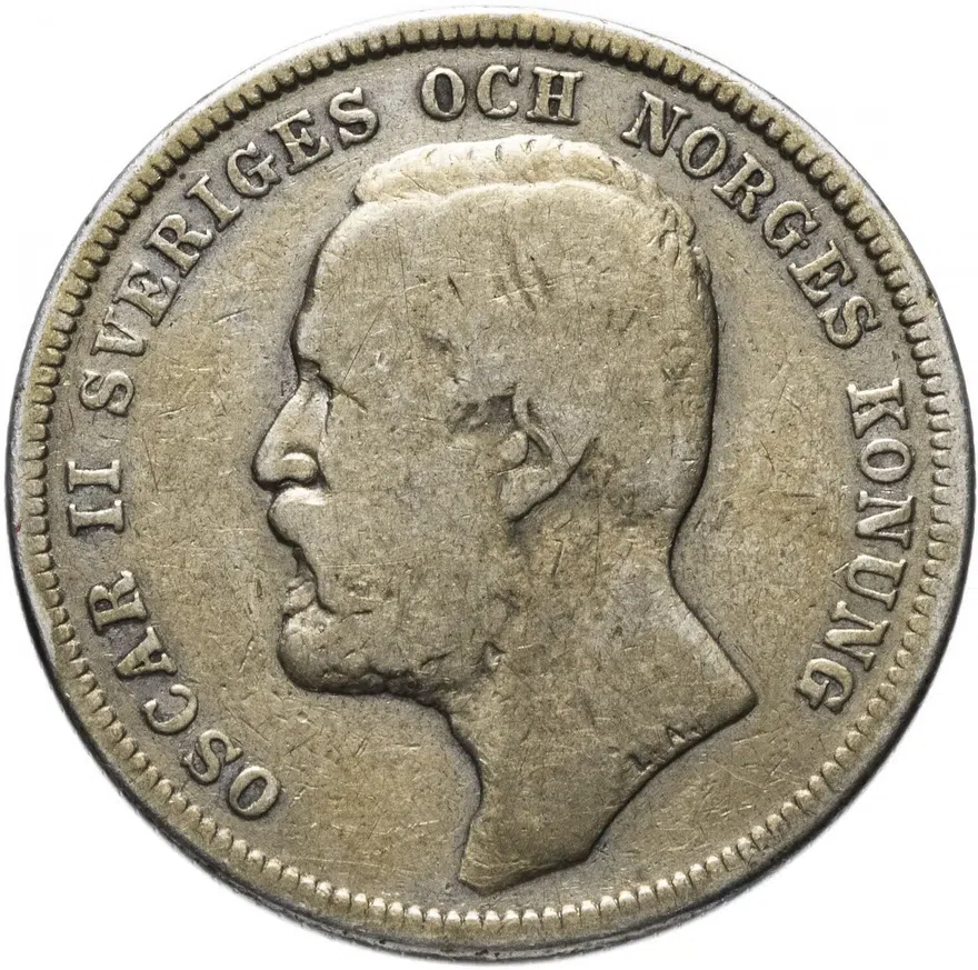Швеция 1 крона (krona) 1903, реверс