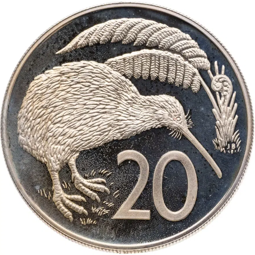 Новая Зеландия 20 центов (cents) 1985