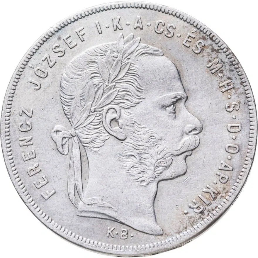 Венгрия 1 форинт (forint) 1872