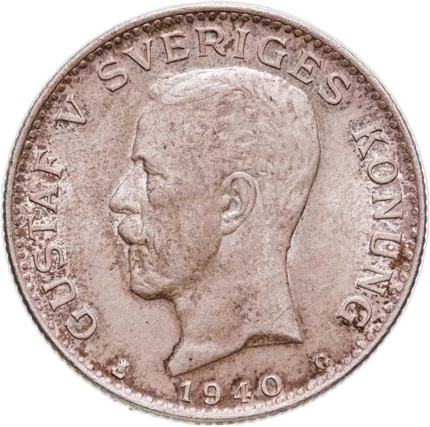 Швеция 1 крона (krona) 1940