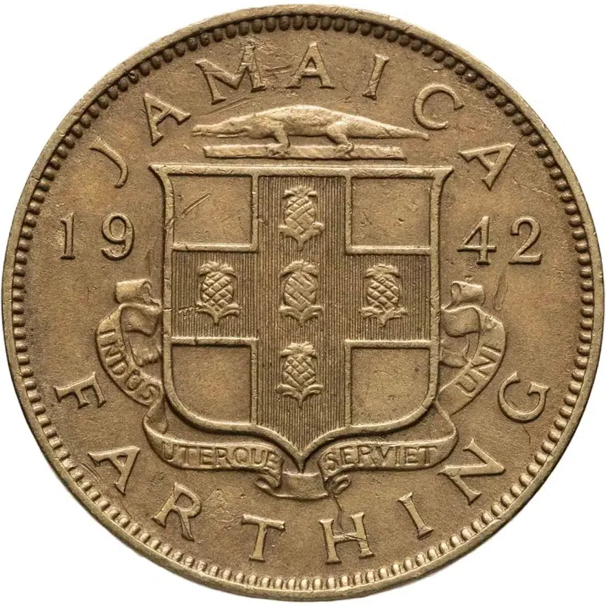 Ямайка 1 фартинг (farthing) 1942