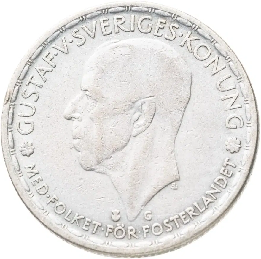 Швеция 1 крона (krona) 1944