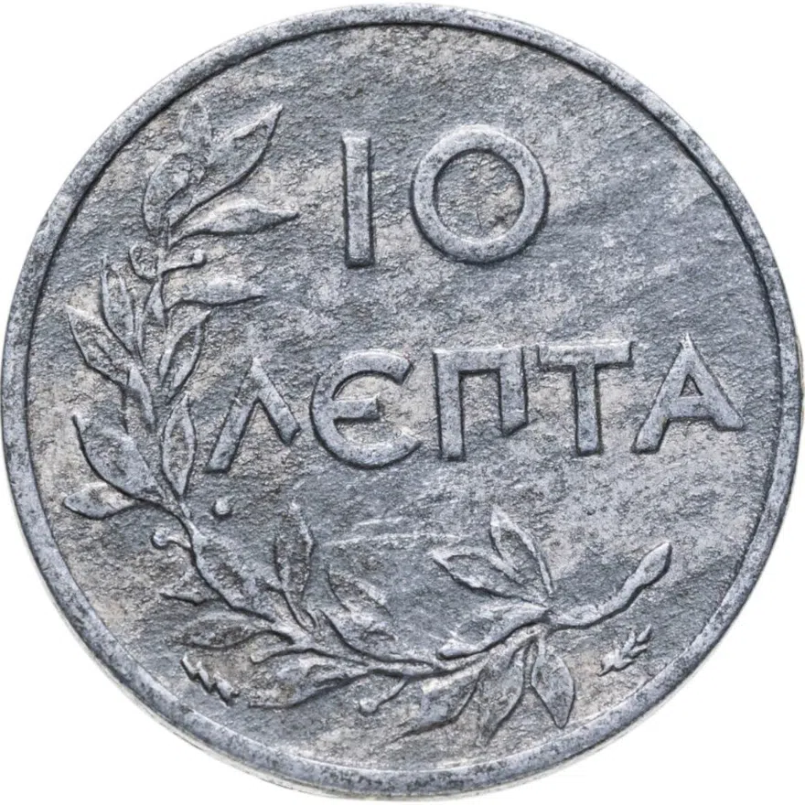 Греция 10 лепт 1922