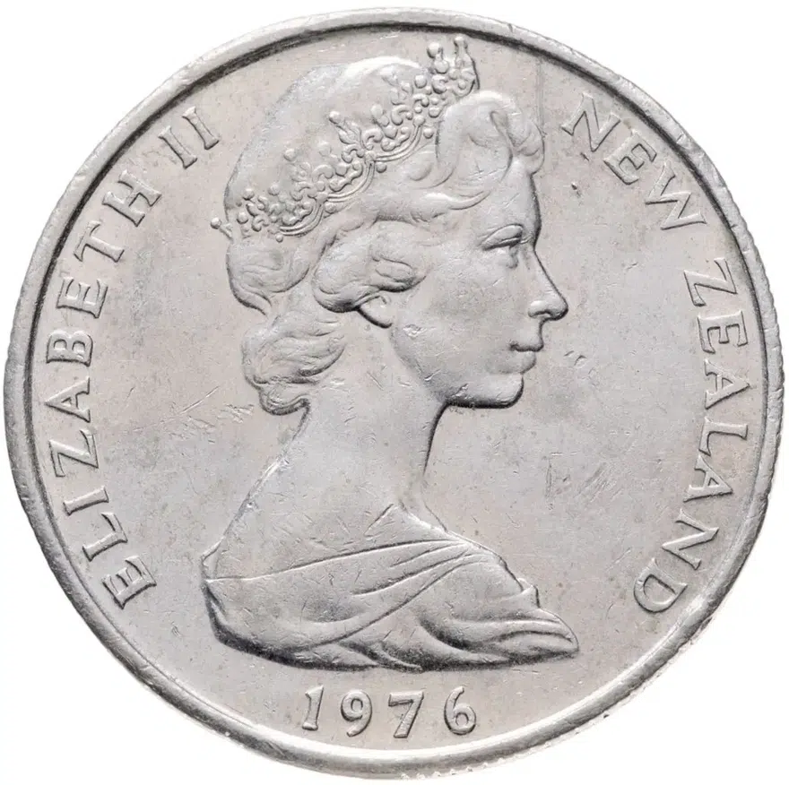 Новая Зеландия 50 центов (cents) 1976