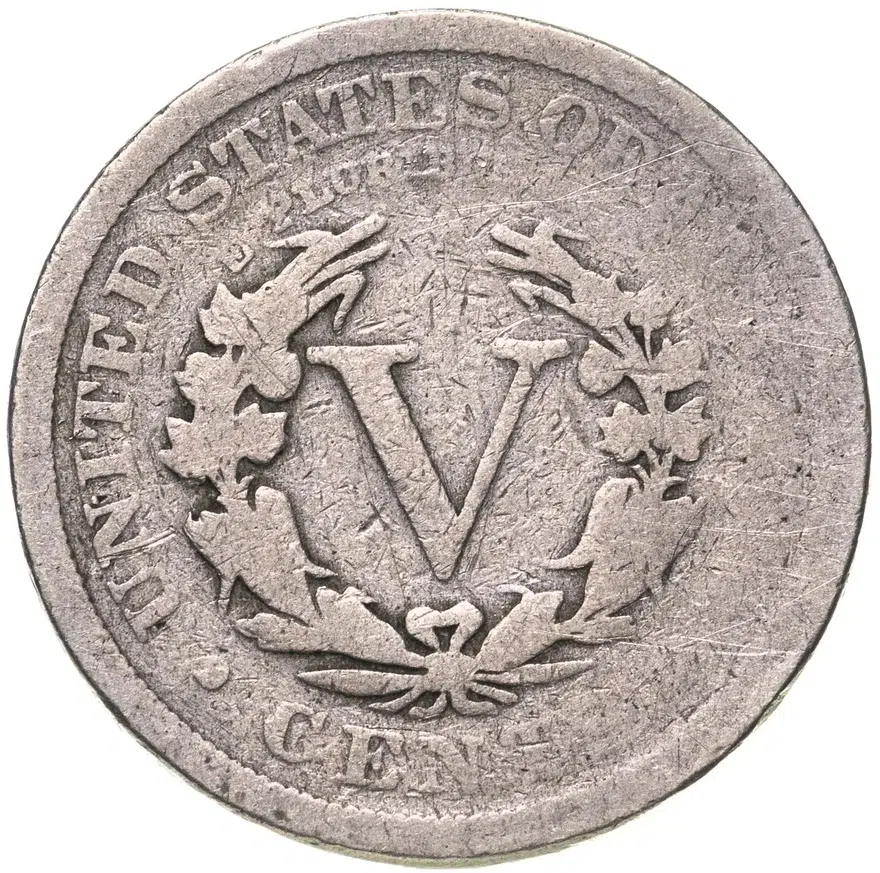 США 5 центов (cents) 1905  Liberty Nickel