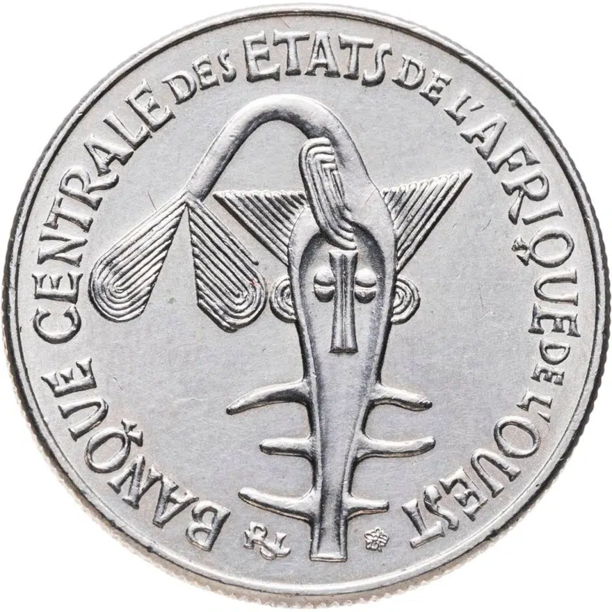 Западная Африка (BCEAO) 50 франков (francs) 1987