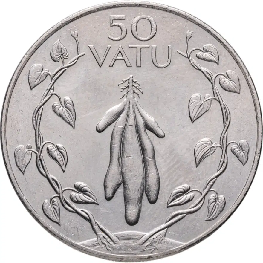 Вануату 50 вату (vatu) 1999, реверс