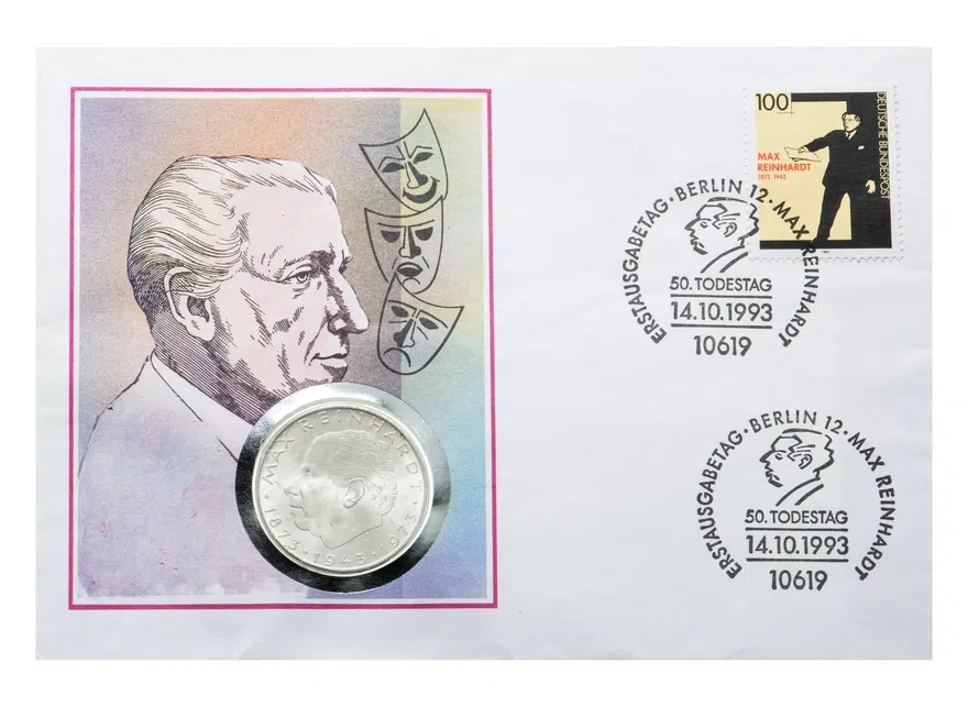 Австрия 25 шиллингов (shillings) 1973  100 лет со дня рождения Макса Рейнхардта