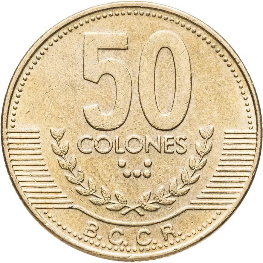 Коста-Рика 50 колонов (colones) 1999