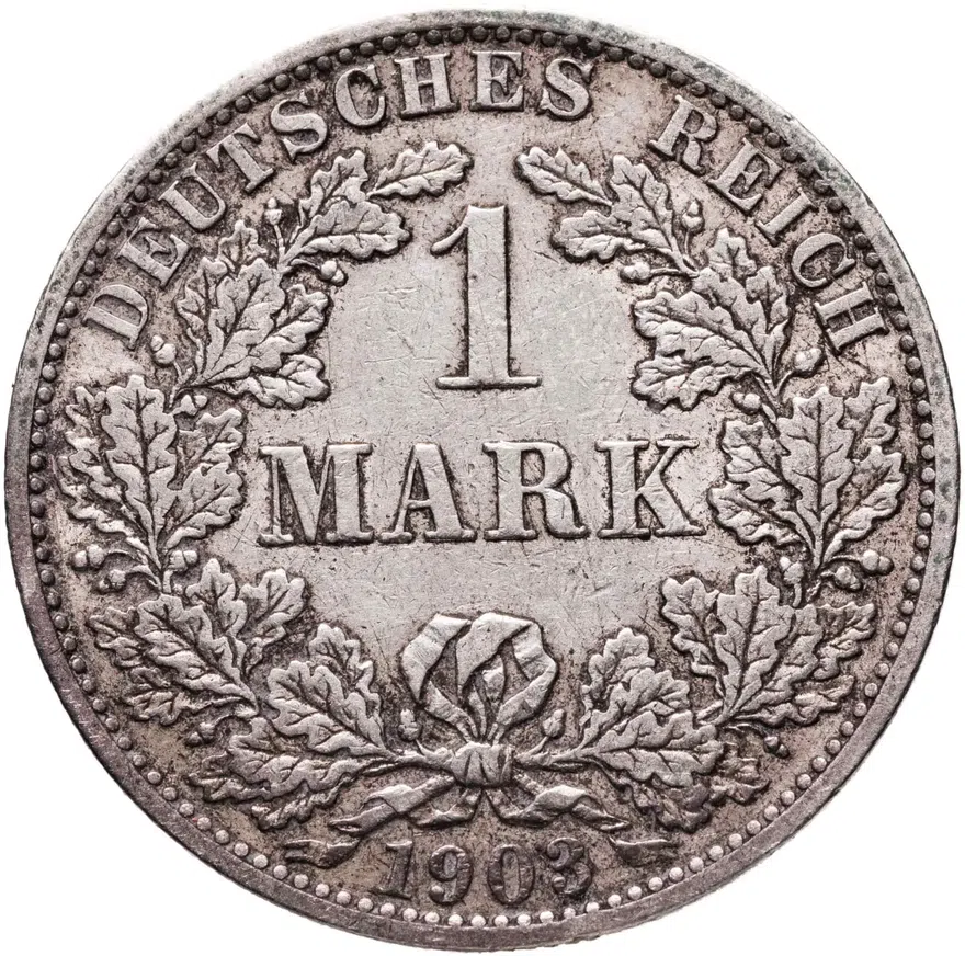 Германия 1 марка 1903 "A"