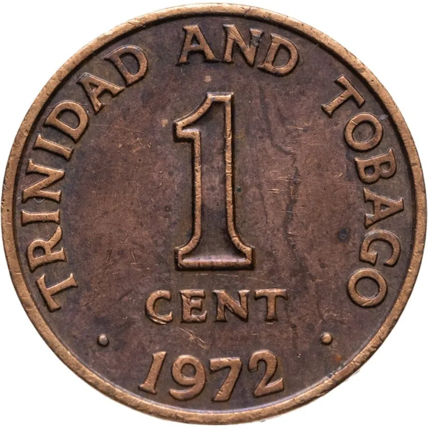 Тринидад и Тобаго 1 цент (cent) 1972