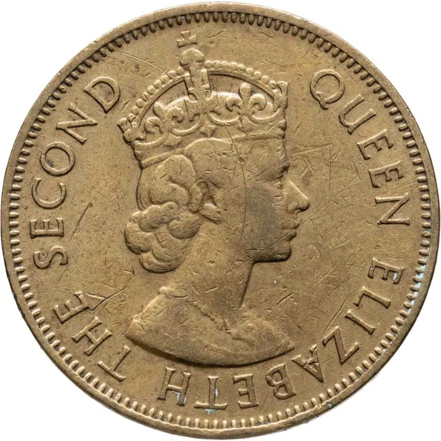 Ямайка 1 пенни (penny) 1965, реверс