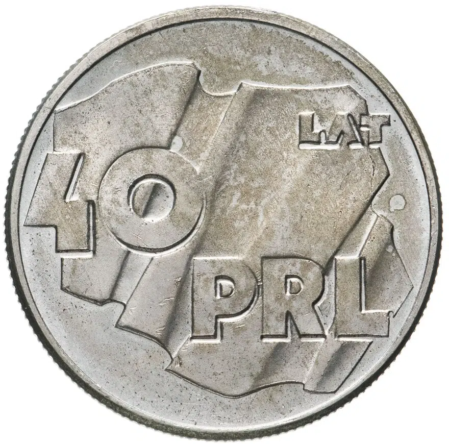 Польша 100 злотых (zlotych) 1984  40 лет образования Польской Народной Республики