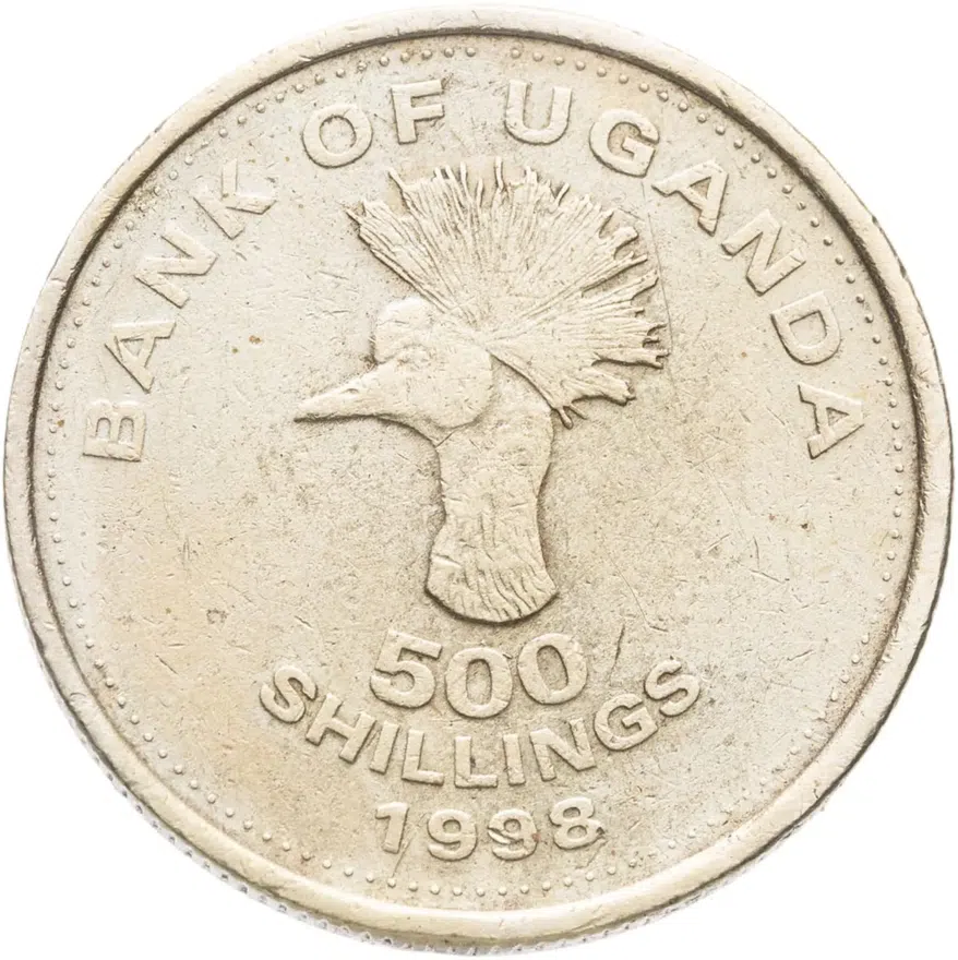 Уганда 500 шиллингов (shillings) 1998-2015, реверс