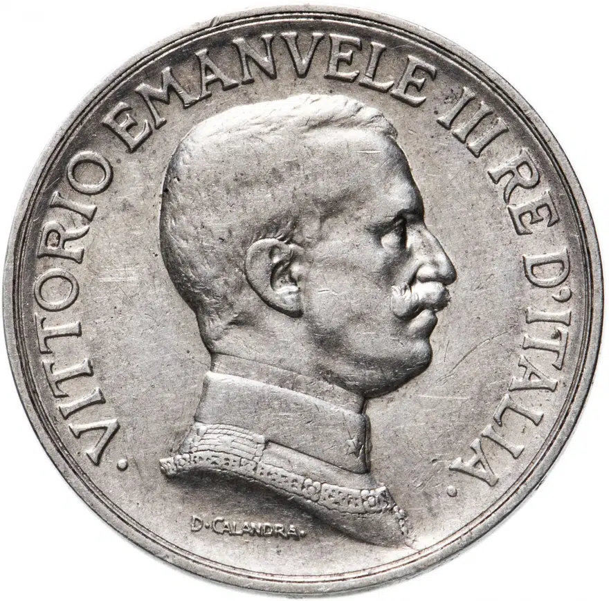 Италия 1 лира 1917