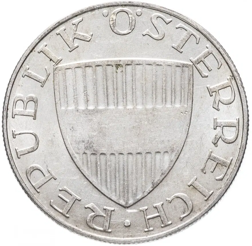 Австрия 10 шиллингов 1959, реверс