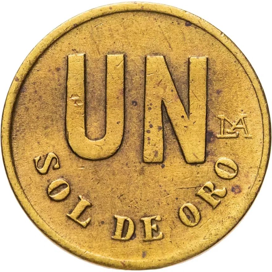 Перу 1 соль (sol) 1979, аверс