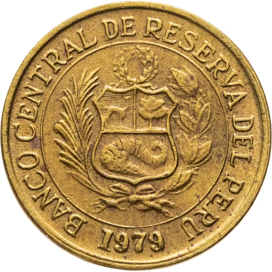 Перу 1 соль (sol) 1979, реверс